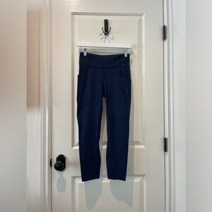 Navy leggings